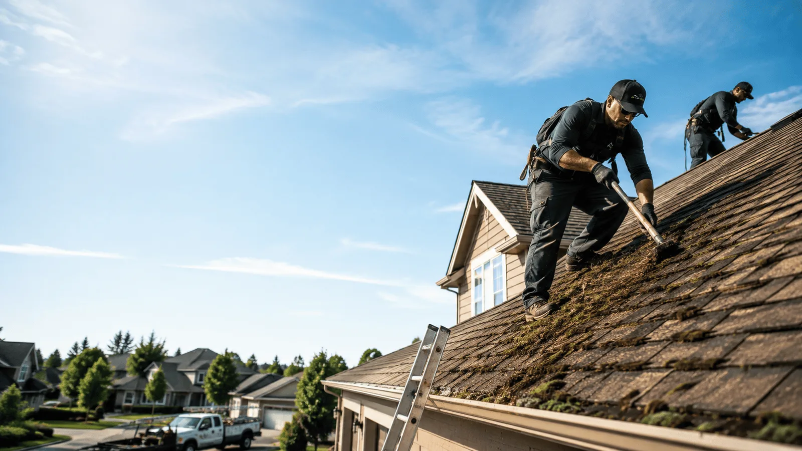 Roof Moss Removal in Willis, TX near me